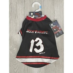 NEW Pet Dog Animal T-Shirt Costume - Size S - Friday The 13th Jason Voorhees 13